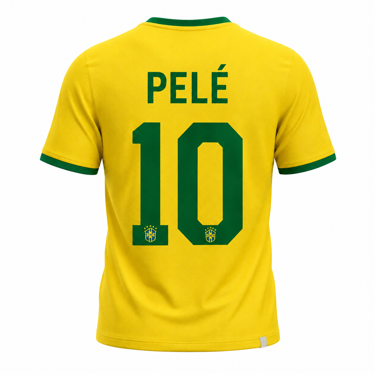 Camisa Seleção Brasileira Amarela Lançamento 2026/27 - Pelé 10