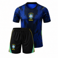 Conjunto Infantil Brasil Azul 2026