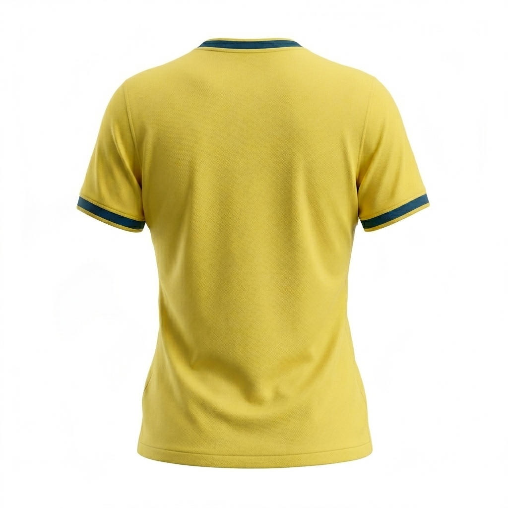 Camisa Feminina Seleção Brasileira Amarela Lançamento 2026/27
