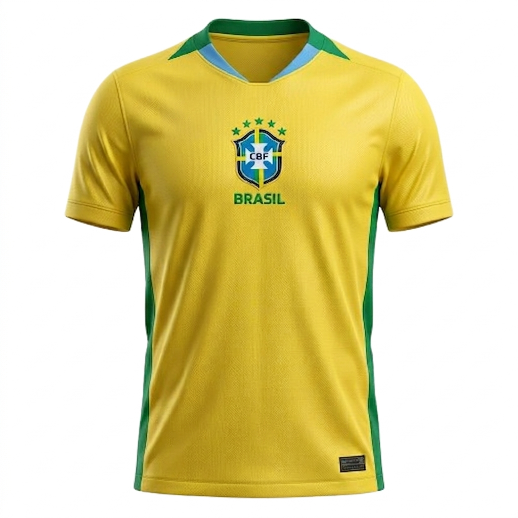 Camisa Seleção Brasileira Amarela 2025/26