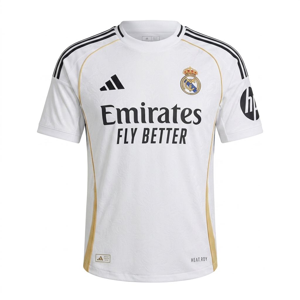 Camisa Real Madrid CF Home 2026 - Mbappé 10