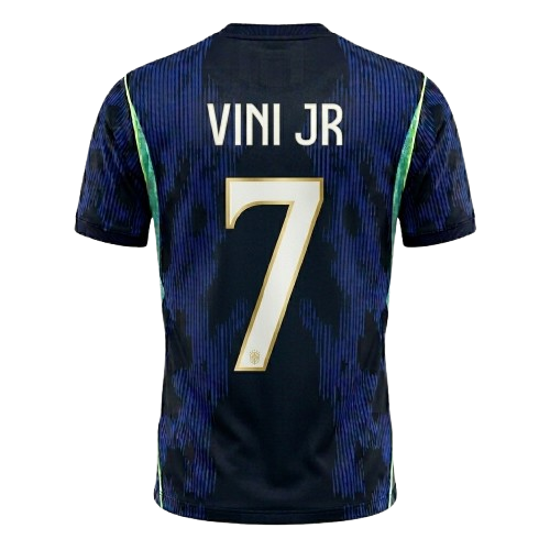 Camisa Seleção Brasileira Azul Lançamento 2026 - Vini jr 7